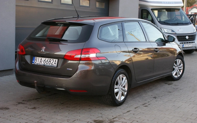 Peugeot 308 cena 35900 przebieg: 183000, rok produkcji 2016 z Białystok małe 277